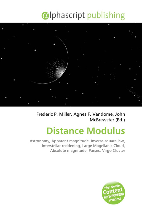 Kniha Distance Modulus Agnes F. Vandome