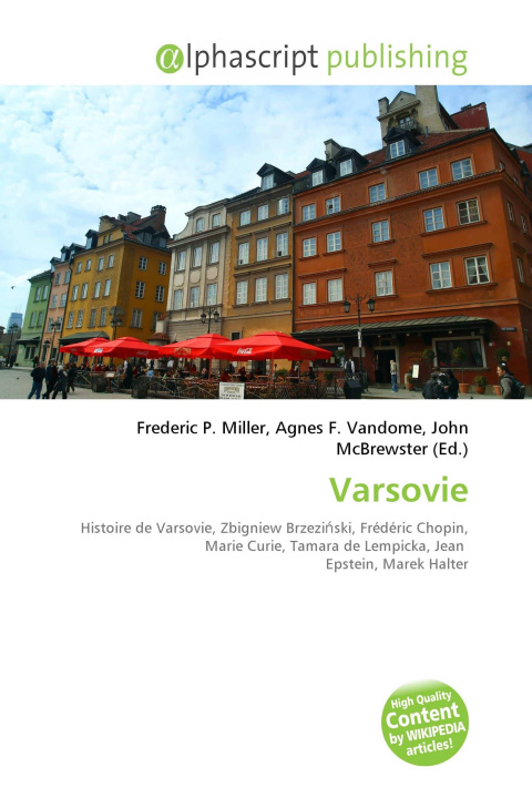 Kniha Varsovie Agnes F. Vandome