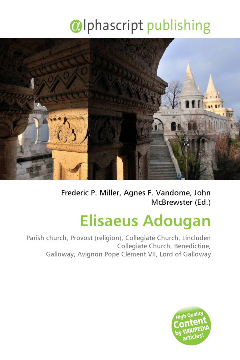 Kniha Elisaeus Adougan Agnes F. Vandome