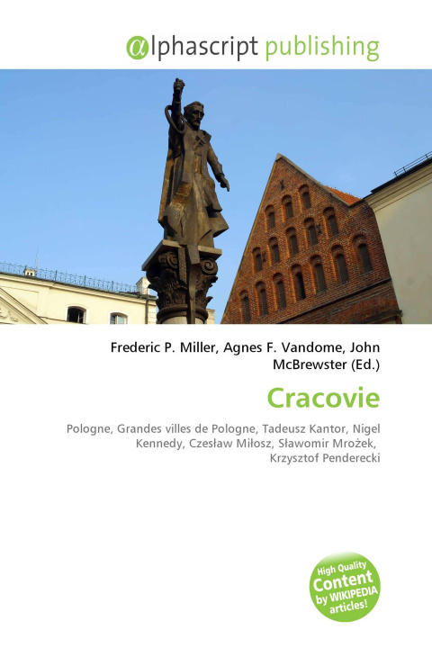 Kniha Cracovie Agnes F. Vandome