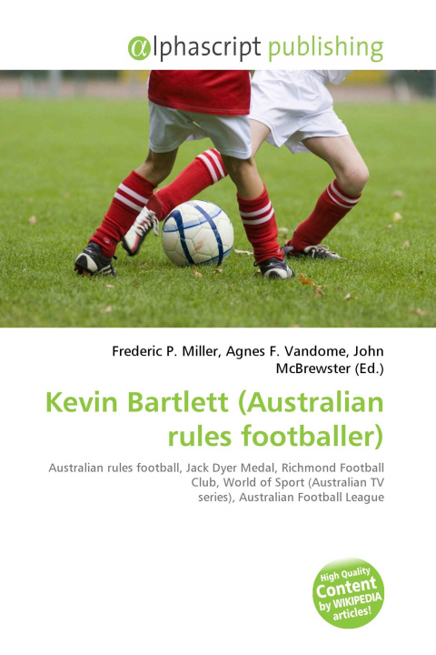 Kniha Kevin Bartlett (Australian rules footballer) Agnes F. Vandome