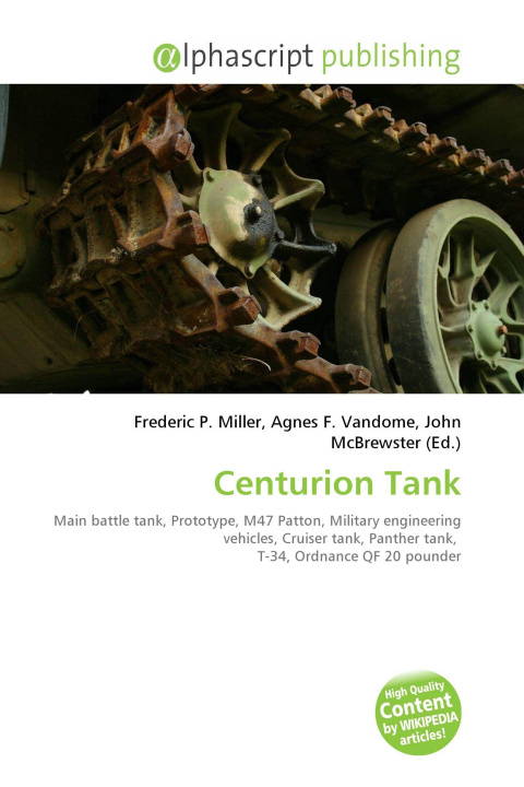Kniha Centurion Tank Agnes F. Vandome