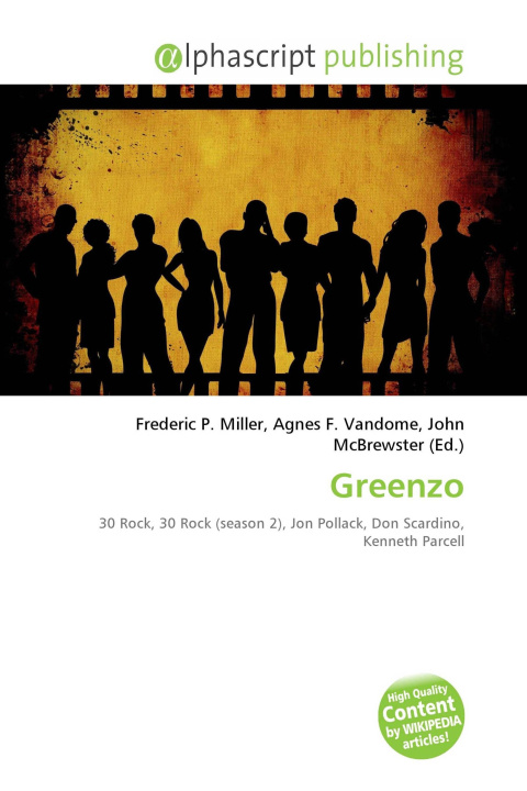 Kniha Greenzo Agnes F. Vandome