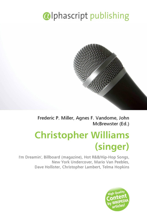 Kniha Christopher Williams (singer) Agnes F. Vandome