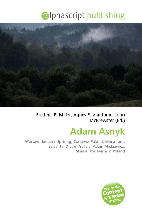 Книга Adam Asnyk Agnes F. Vandome