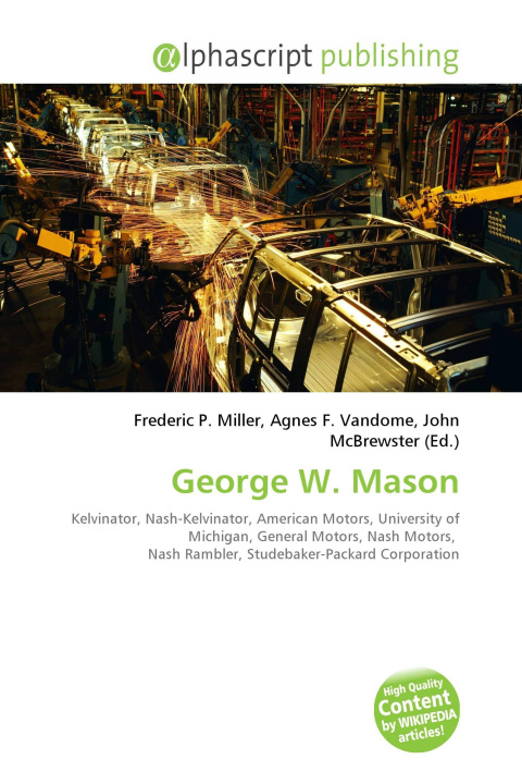 Kniha George W. Mason Agnes F. Vandome