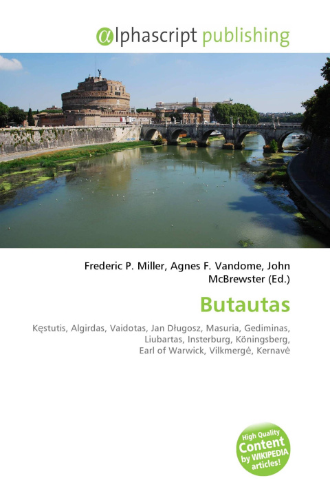 Kniha Butautas Agnes F. Vandome