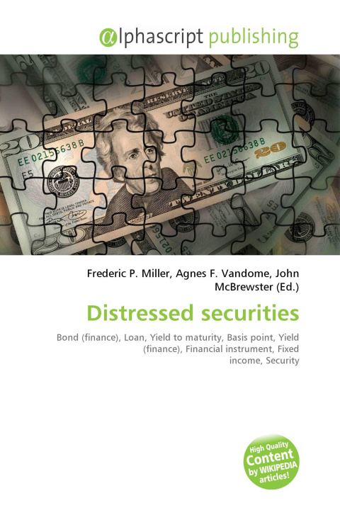 Kniha Distressed securities Agnes F. Vandome