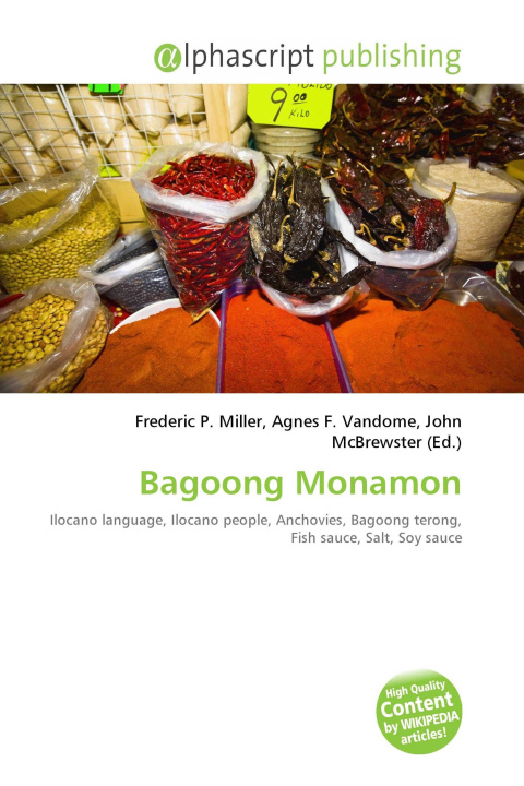 Kniha Bagoong Monamon Agnes F. Vandome