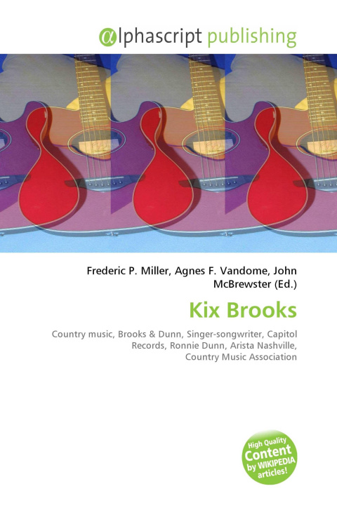 Knjiga Kix Brooks Agnes F. Vandome