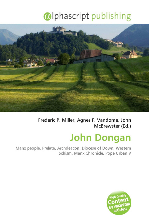 Kniha John Dongan Agnes F. Vandome