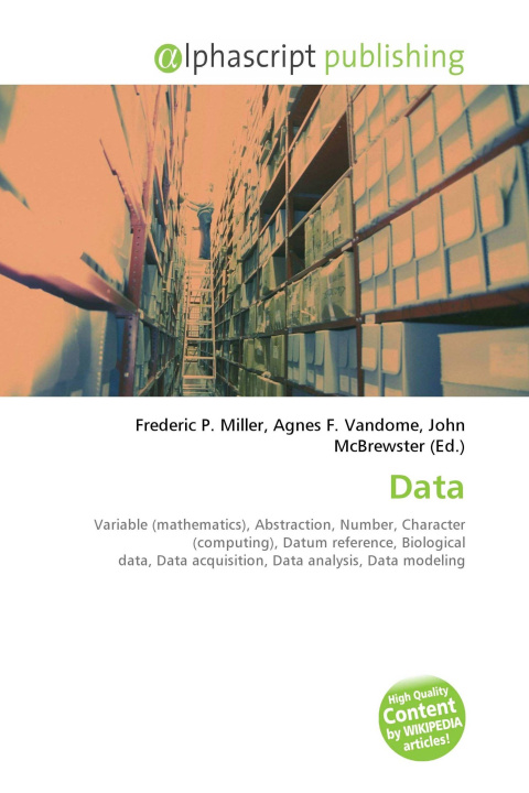 Könyv Data Agnes F. Vandome