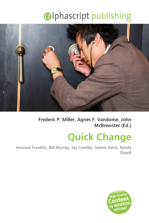 Kniha Quick Change Agnes F. Vandome