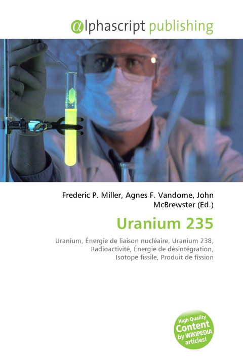 Könyv Uranium 235 Agnes F. Vandome