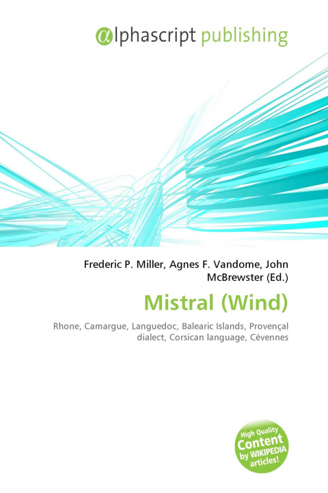 Kniha Mistral (Wind) Agnes F. Vandome