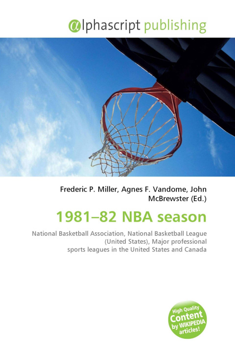 Kniha 1981-82 NBA season Agnes F. Vandome