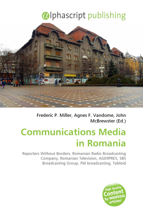Kniha Communications Media in Romania Agnes F. Vandome