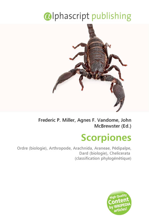 Kniha Scorpiones Agnes F. Vandome