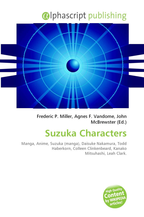 Kniha Suzuka Characters Agnes F. Vandome