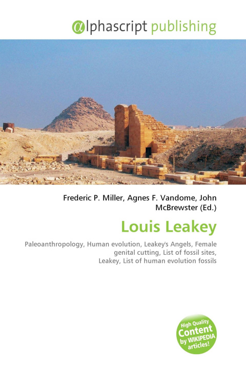 Kniha Louis Leakey Agnes F. Vandome
