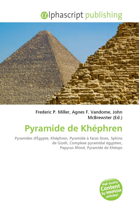 Kniha Pyramide de Khéphren Agnes F. Vandome
