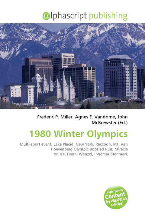 Knjiga 1980 Winter Olympics Agnes F. Vandome