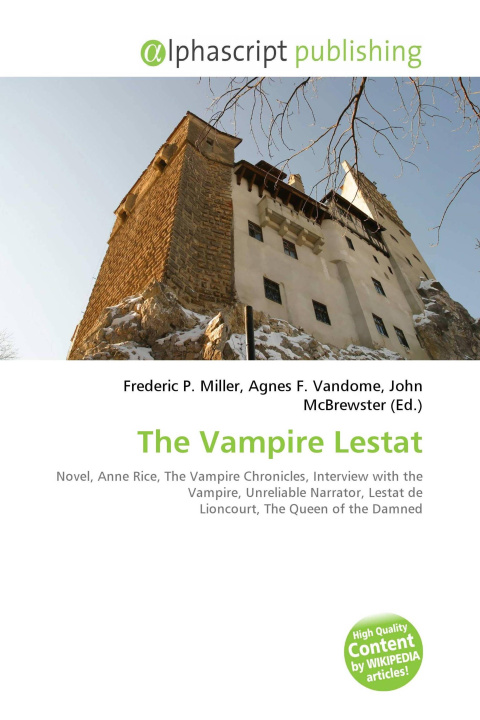 Kniha The Vampire Lestat Agnes F. Vandome