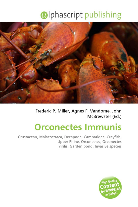 Kniha Orconectes Immunis Agnes F. Vandome