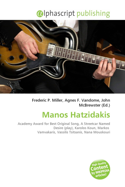 Knjiga Manos Hatzidakis Agnes F. Vandome