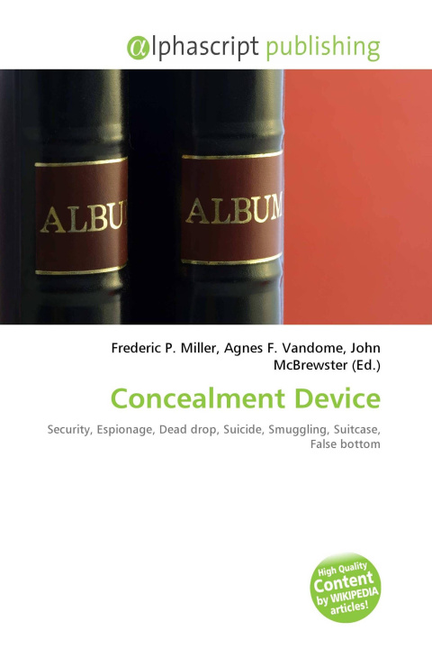 Kniha Concealment Device Agnes F. Vandome