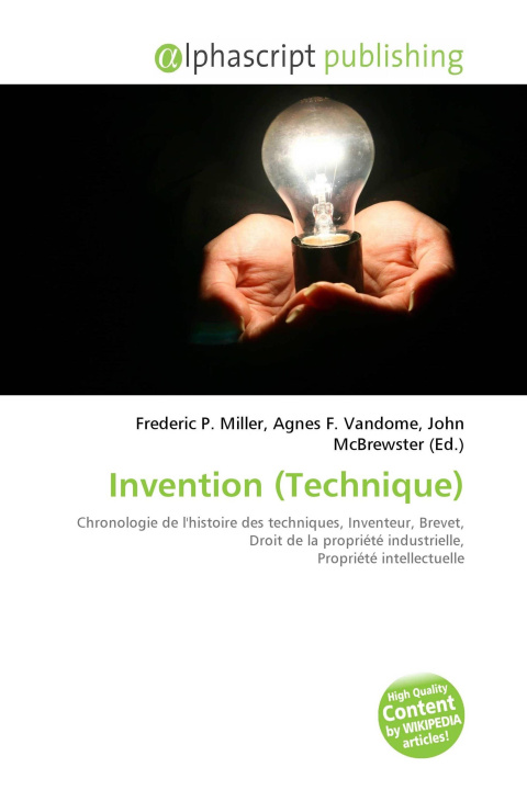 Kniha Invention (Technique) Agnes F. Vandome