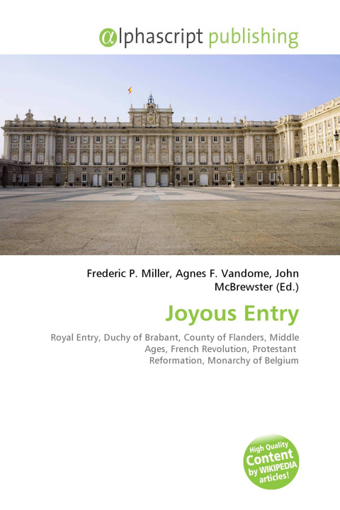 Kniha Joyous Entry Agnes F. Vandome
