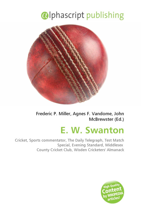 Kniha E. W. Swanton Agnes F. Vandome