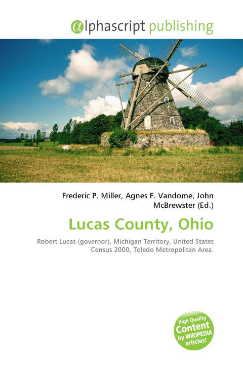 Kniha Lucas County, Ohio Agnes F. Vandome