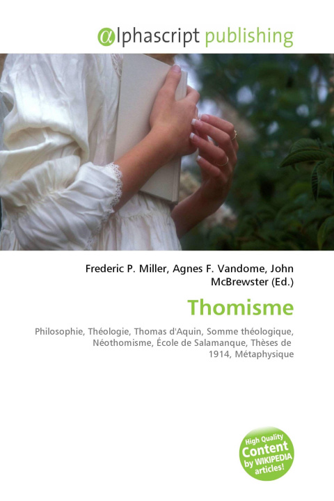 Kniha Thomisme Agnes F. Vandome