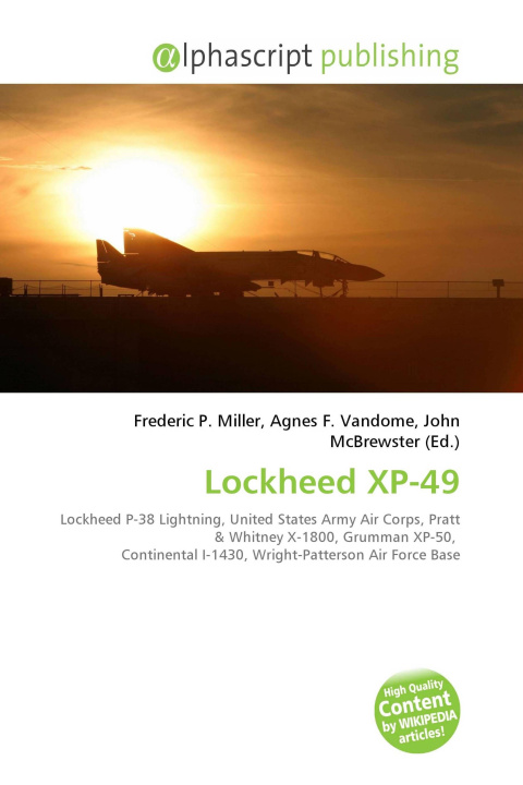 Könyv Lockheed XP-49 Agnes F. Vandome
