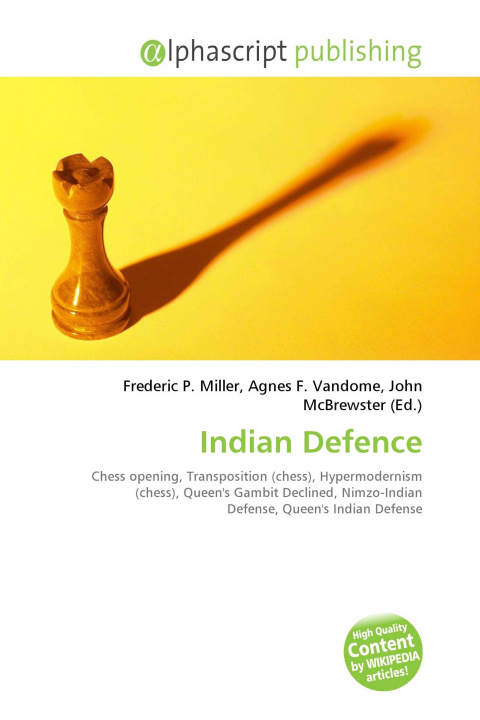 Kniha Indian Defence Agnes F. Vandome