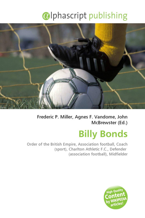 Kniha Billy Bonds Agnes F. Vandome