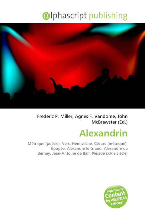 Kniha Alexandrin Agnes F. Vandome