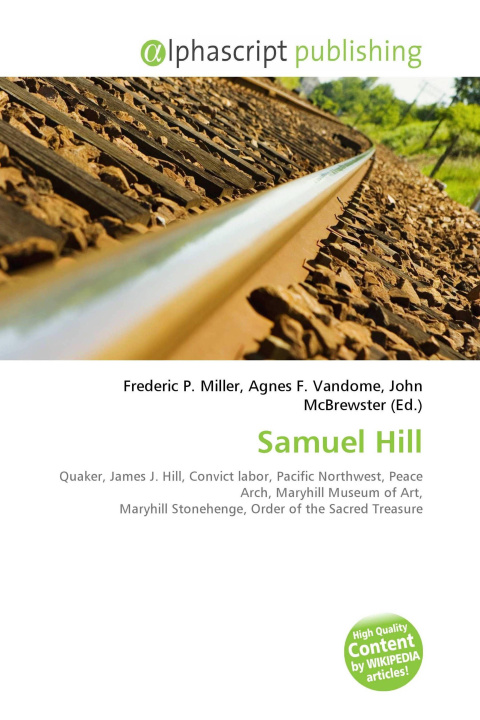 Knjiga Samuel Hill Agnes F. Vandome