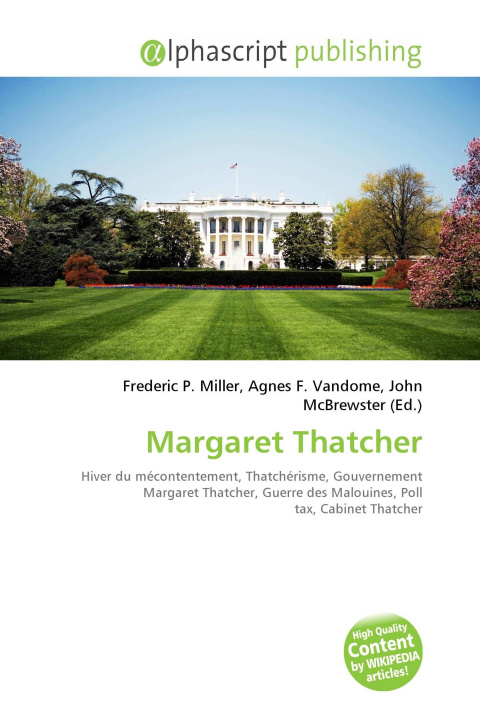 Knjiga Margaret Thatcher Agnes F. Vandome