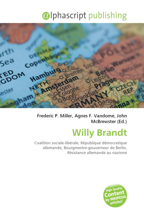 Kniha Willy Brandt Agnes F. Vandome