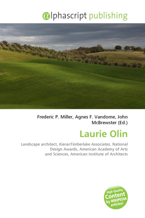 Kniha Laurie Olin Agnes F. Vandome