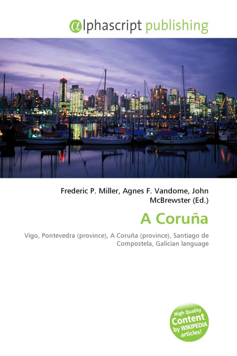 Kniha A Coruña Agnes F. Vandome