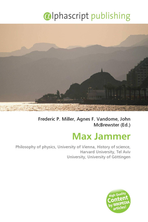 Kniha Max Jammer Agnes F. Vandome
