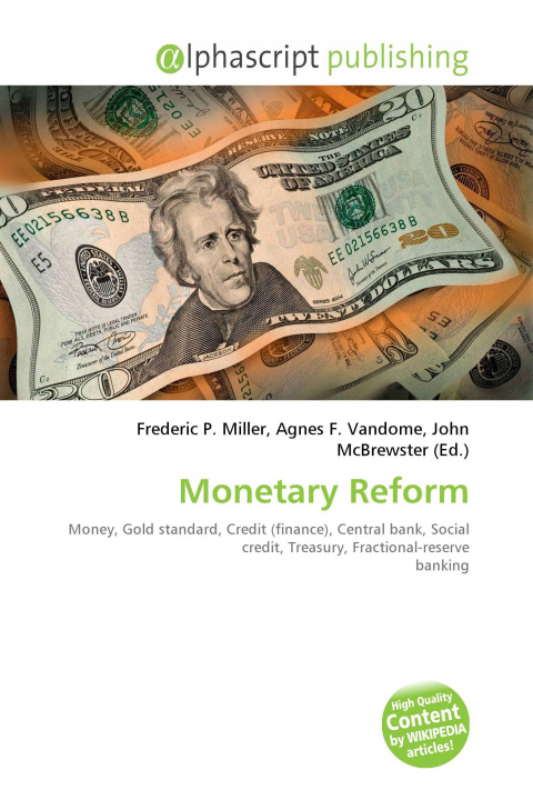 Kniha Monetary Reform Agnes F. Vandome