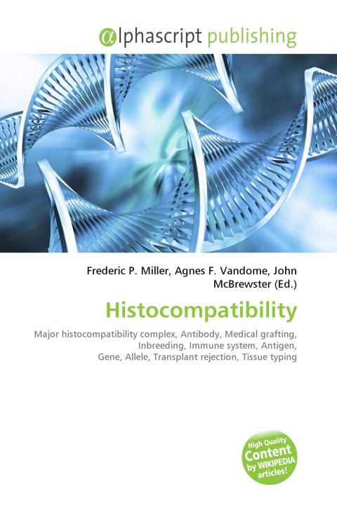 Kniha Histocompatibility Agnes F. Vandome