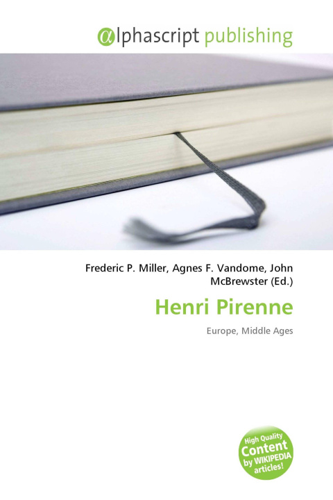 Kniha Henri Pirenne Agnes F. Vandome