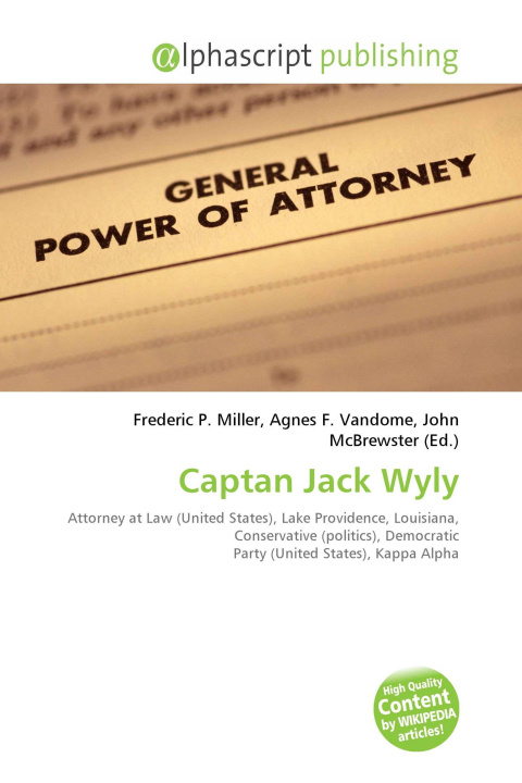 Knjiga Captan Jack Wyly Agnes F. Vandome