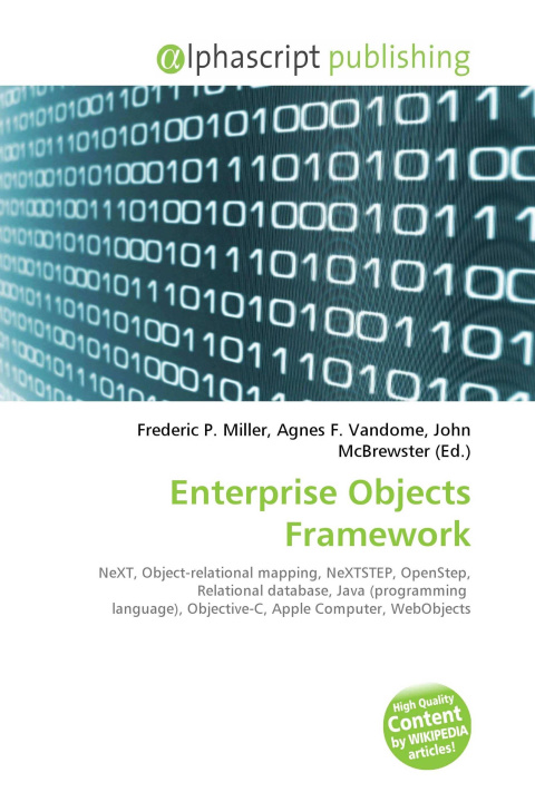 Könyv Enterprise Objects Framework Agnes F. Vandome